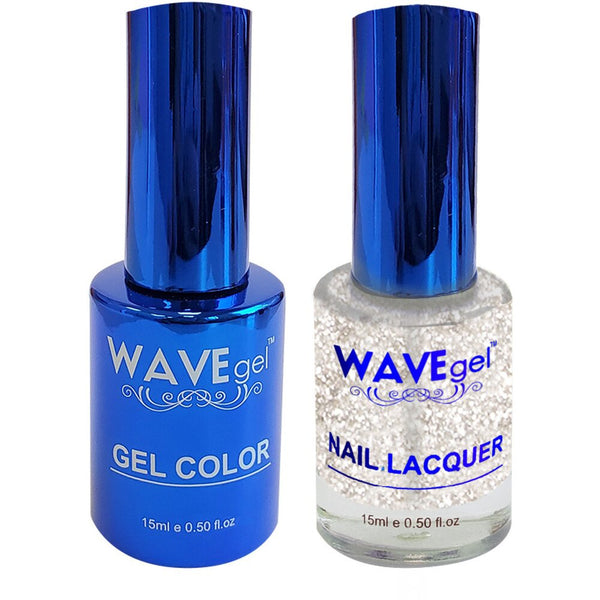 WAVE GEL DUO SET - ROYAL COLLECTION - 114 SPARKLING WHITE