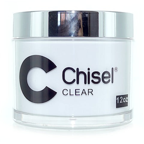 CHISEL ACRYLIC & DIPPING POWDER 2 IN 1 - CLEAR - 12 OZ