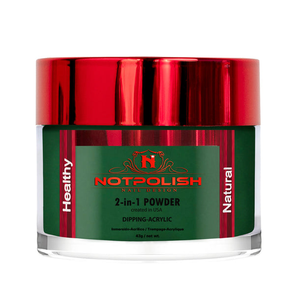 NOT POLISH DIP & ACRYLIC POWDER 2OZ - M79 CHRISTMAS TRI POWDER