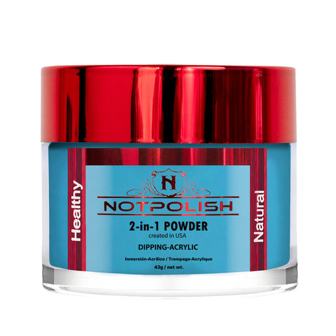 NOT POLISH DIP & ACRYLIC POWDER 2OZ - M91 COOL BREEZE POWDER