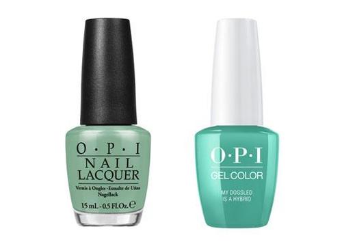 N45 OPI Gel color & Lacquer Duo set - My Dogsled is a Hybrid