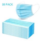 AIRTOUCH 3 PLY DISPOSABLE FACE MASK - 50 COUNT BOX