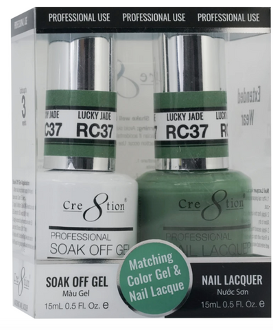 CRE8TION MATCHING COLOR GEL & NAIL LACQUER - RUSTIC COLLECTION RC37
