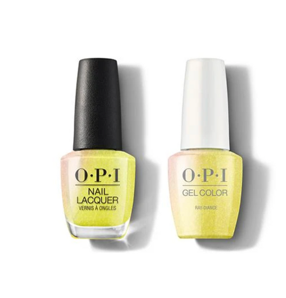 SR1 - OPI Gel color & Lacquer Duo set - Ray-diance