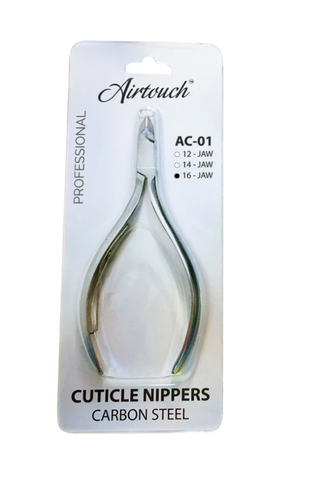 AC-01 AIRTOUCH CUTICLE NIPPER -  CARBON STEEL - SIZE 16