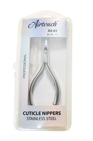 AS-01 AIRTOUCH CUTICLE NIPPER STAINLESS STEEL -  SIZE 14