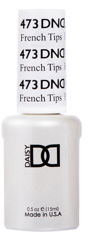 473 - DND Gel - French Tips - GEL BOTTLE ONLY