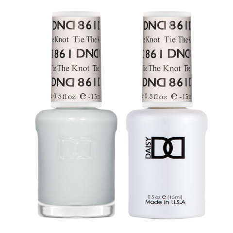 861 -  DND DUO GEL - SHEER COLLECTION 2023 - TIE THE KNOT
