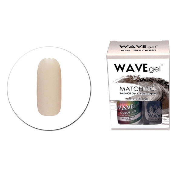 WAVE GEL DUO SET - 158 MISTY BLUSH