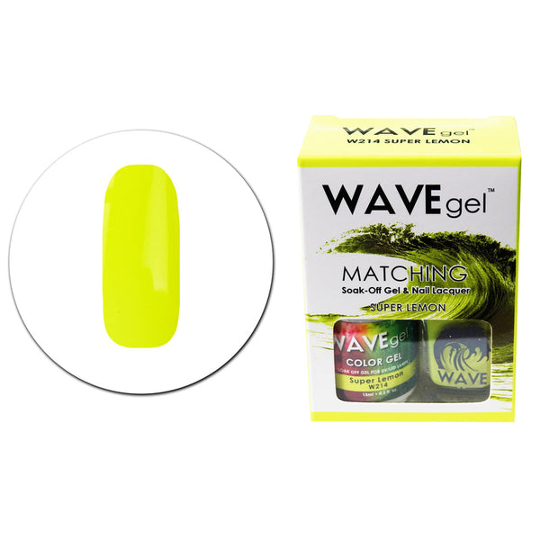 WAVE GEL DUO SET - 214 SUPER LEMON