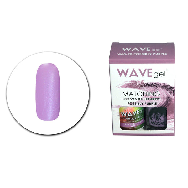 WAVE GEL DUO SET - 098 POSSIBLY PURPLE