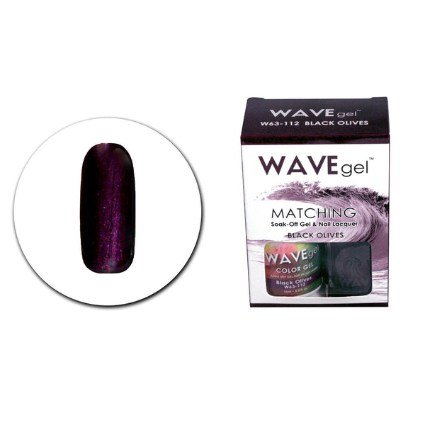 WAVE GEL DUO SET - 112 BLACK OLIVES