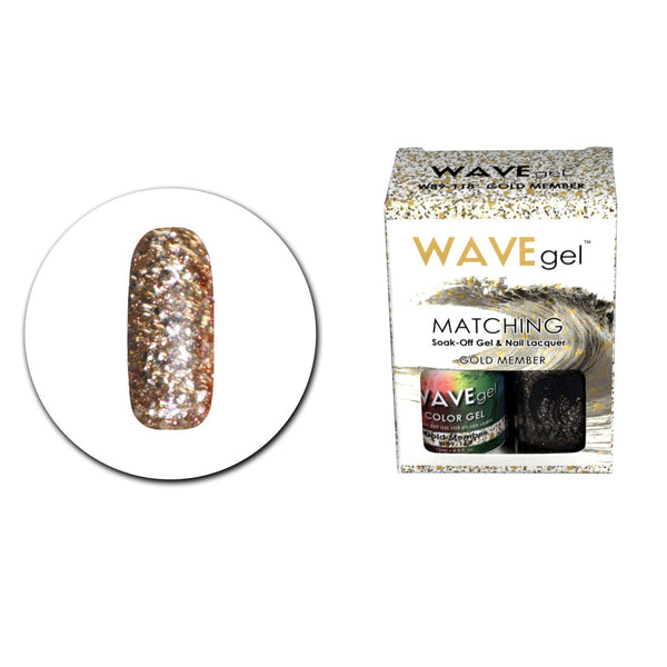 WAVE GEL DUO SET - 118 GOLD MEMBER