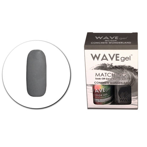 WAVE GEL DUO SET - 054 CONCRETE WONDERLAND