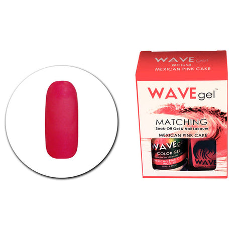 WAVE GEL DUO SET - 058 MEXICAN PINK CAKE