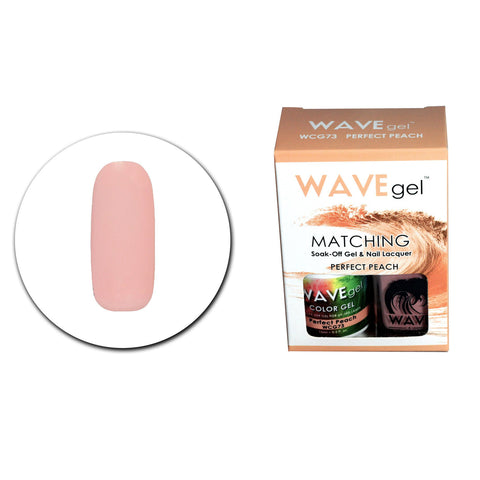 WAVE GEL DUO SET - 073 PERFECT PEACH