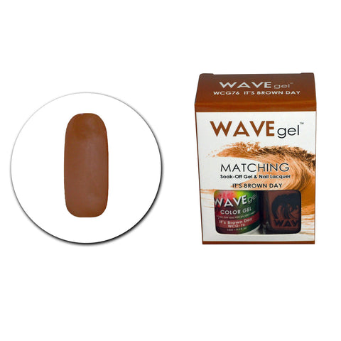 WAVE GEL DUO SET - 076 IT'S BROWN DAY