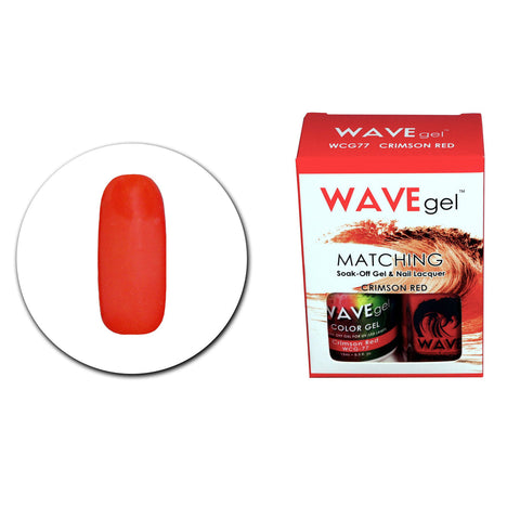 WAVE GEL DUO SET - 077 CRIMSON RED