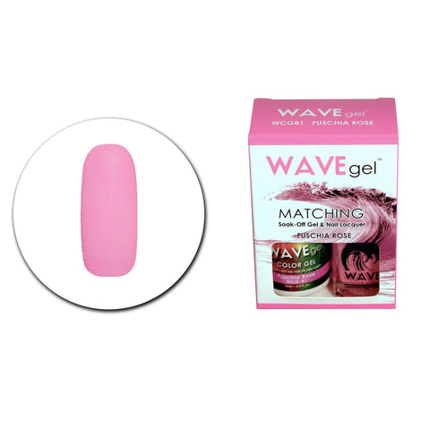 WAVE GEL DUO SET - 081 FUSCHIA ROSE