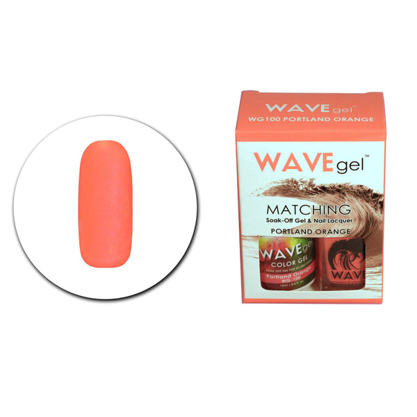 WAVE GEL DUO SET - 100 PORTLAND ORANGE