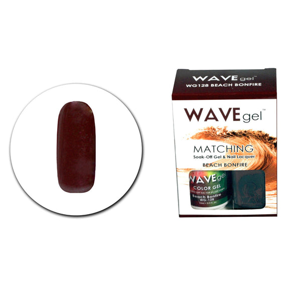 WAVE GEL DUO SET - 128 BEACH BONFIRE