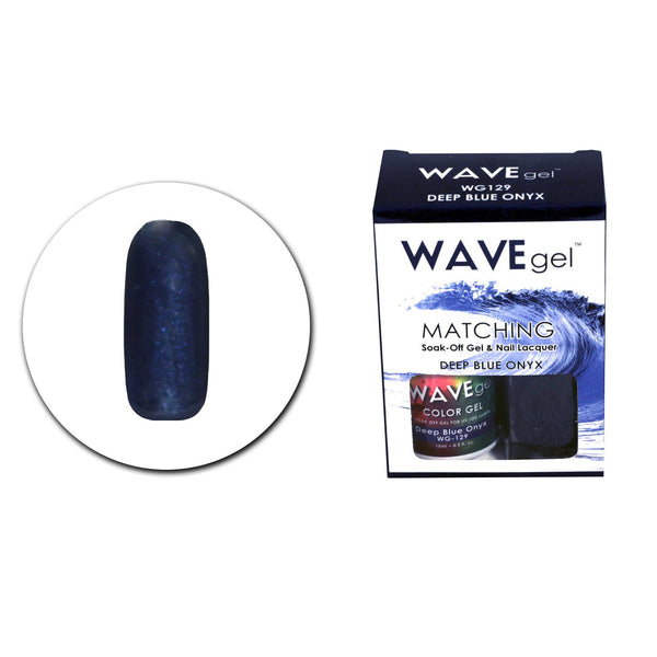 WAVE GEL DUO SET - 129 DEEP BLUE ONYX