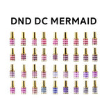 DND DC MERMAID COLLECTION - ALL 36 SHADES + FREE COLOR CHART