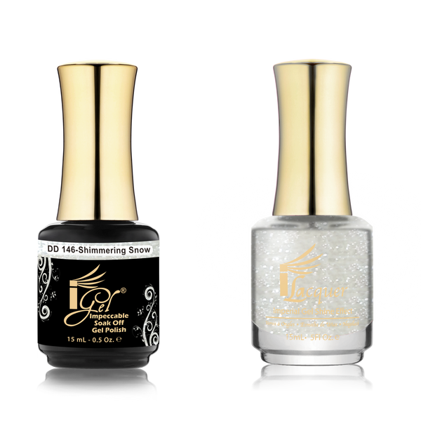 iGel DIP & DAP DUO - DD146 SHIMMERING SNOW