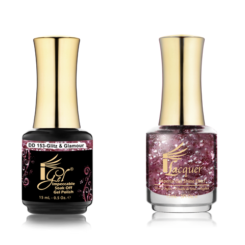 iGel DIP & DAP DUO - DD153 GLITZ & GLAMOUR