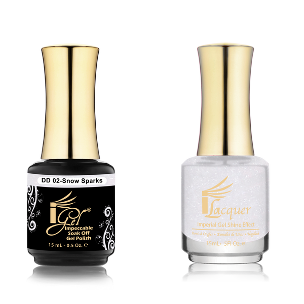 iGel DIP & DAP DUO - DD002 SNOW SPARKS