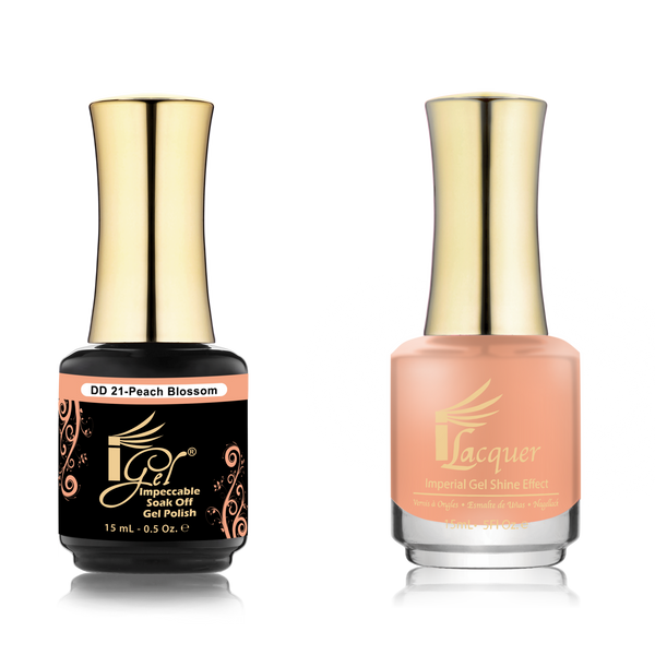 iGel DIP & DAP DUO - DD021 PEACH BLOSSOM