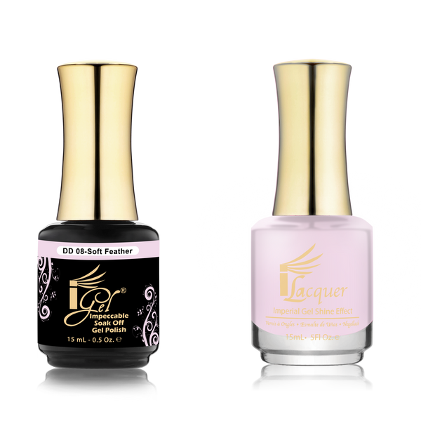 iGel DIP & DAP DUO - DD008 SOFT FEATHER