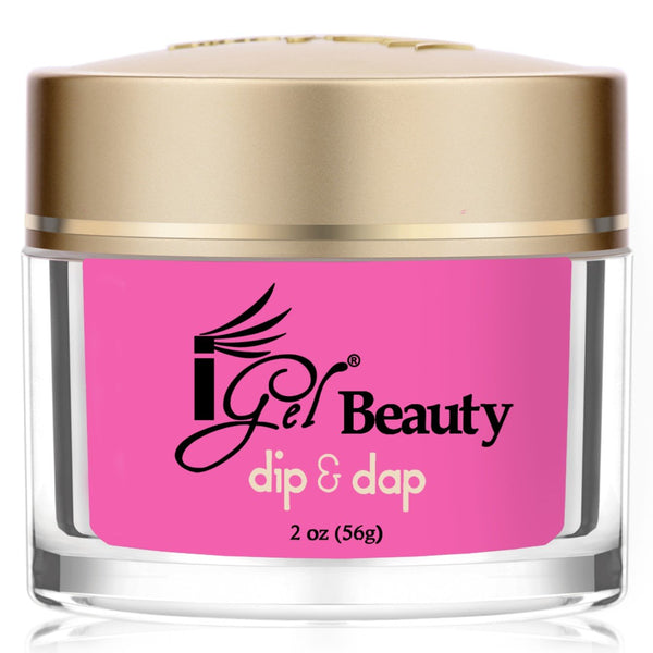 iGel DIP AND DAP POWDER -  DD046 TOXIC PINK