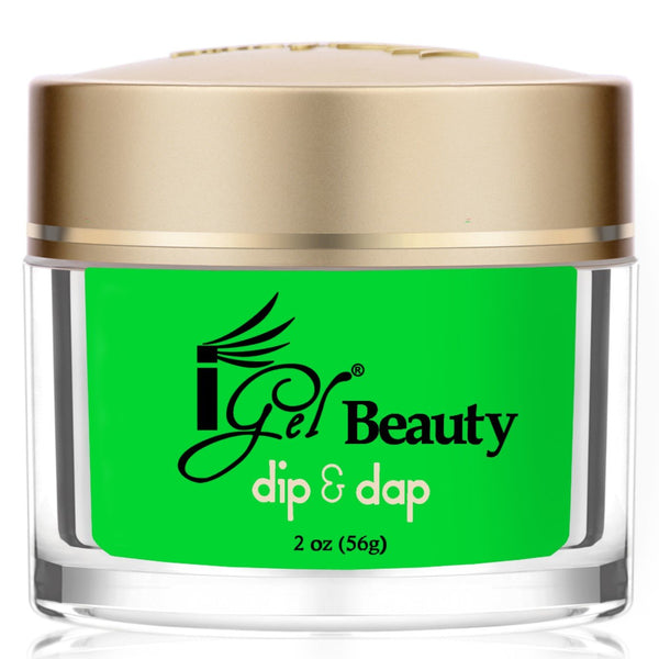 iGel DIP AND DAP POWDER -  DD068 SCREAMIN' GREEN