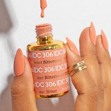 306 - DND DC DUO GEL - BITTERSWEET - FALL 2021 COLLECTION (GEL + LACQUER)