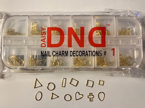 DND NAIL ART CHARMS  - #1
