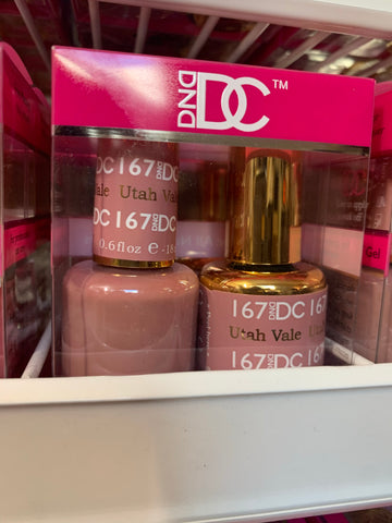 167 - DND DC DUO GEL - UTAH VALE- CREAMY COLLECTION