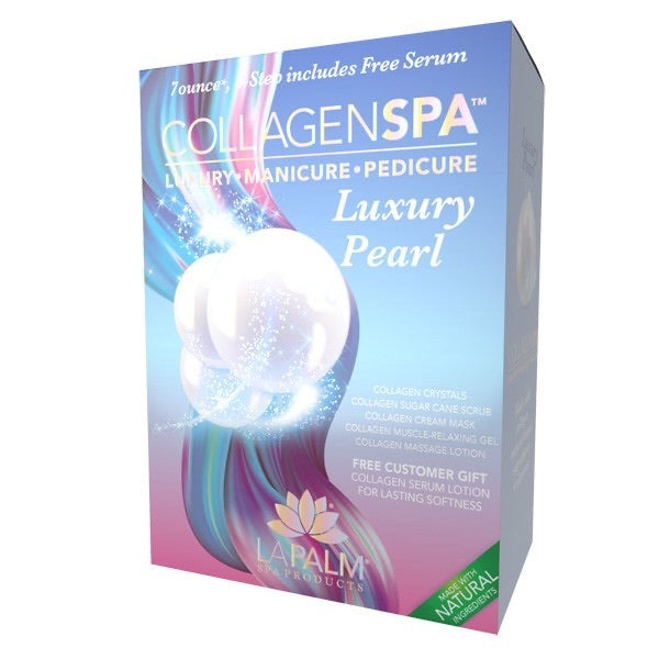 LA PALM COLLAGEN SPA PEDICURE PACK - LUXURY PEARL