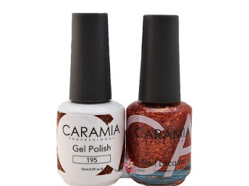 CARAMIA GEL - 195 (GEL + LACQUER)