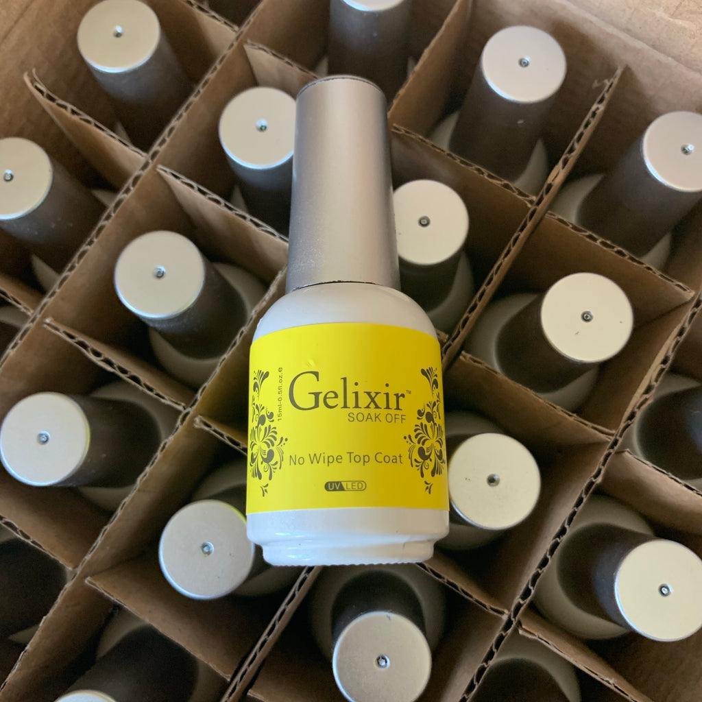 Gelixir Primer Gelixir - No Wipe Gel Top Coat – SALONSUPPLYPLUS.COM