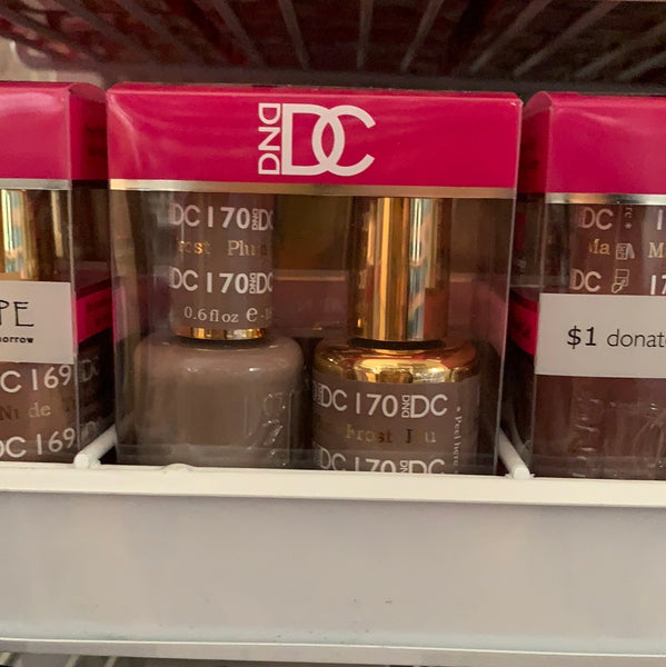 170 - DND DC DUO GEL - PLUM FORST - CREAMY COLLECTION