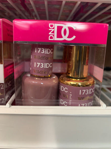 173 - DND DC DUO GEL - WILDFLOWERS - CREAMY COLLECTION