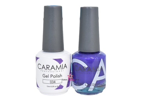 CARAMIA GEL - 034 (GEL + LACQUER)