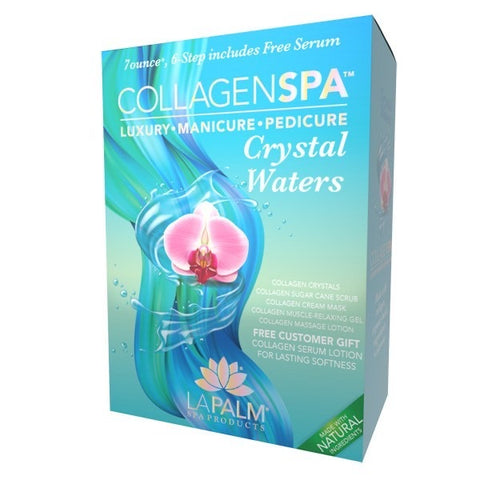 LA PALM COLLAGEN SPA PEDICURE PACK - CRYSTAL WATER’S