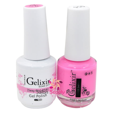 Gelixir Duo Soak Off Gel + Nail Polish – Part 1, Pick Any Color (UV Gel, Made In USA)