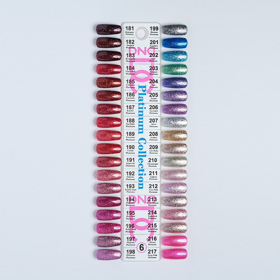 DND DC COLOR CHART PLATINUM SAMPLE ONLY 6 SALONSUPPLYPLUS COM Dnd dc color chart platinum sample only 6 salonsupplyplus com
