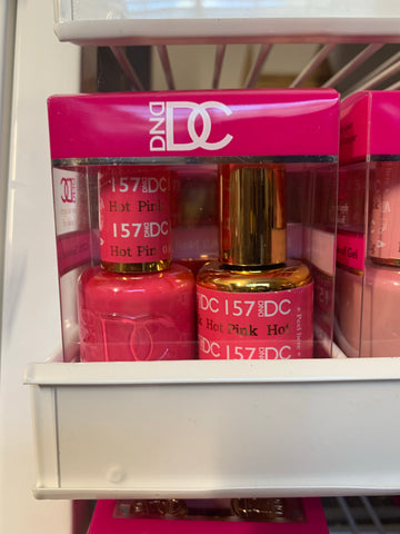 157 - DND DC DUO GEL - HOT PINK - CREAMY COLLECTION