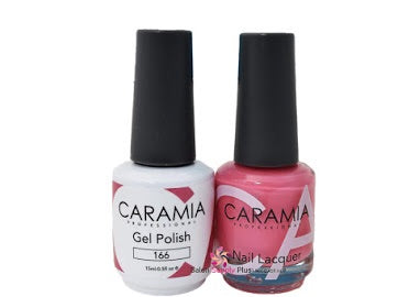 CARAMIA GEL - 166 (GEL + LACQUER)