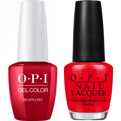 N25 OPI Gel color & Lacquer Duo set - Big Apple Red