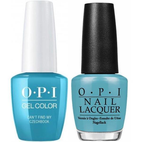 E75 OPI Gel color & Lacquer Duo set - Can't Find My CzechBook